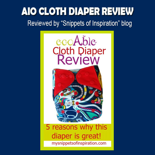 ecoAble Cloth Diaper review