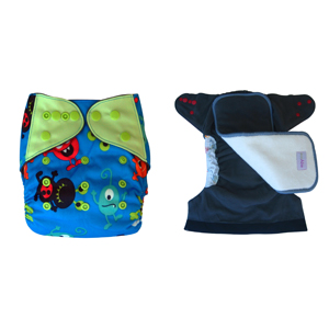 All-in-two Cloth Diapers