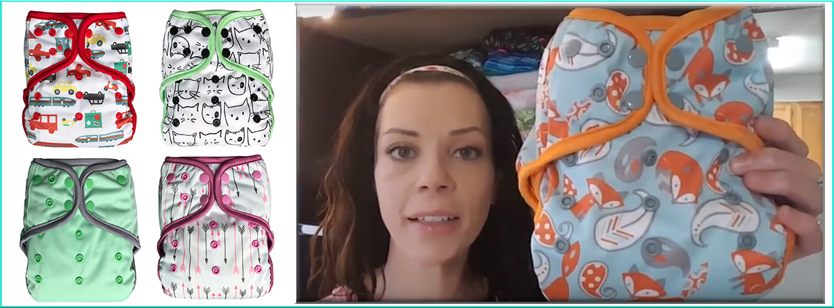 EcoAble Day & Night Cloth Diaper Video Review